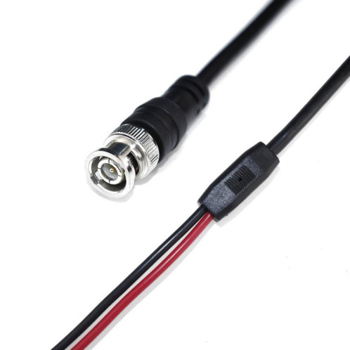 Câble de sonde d'oscilloscope BNC mâle vers 2 pinces crocodiles Q9, longueur : 1 m SH85021822-09